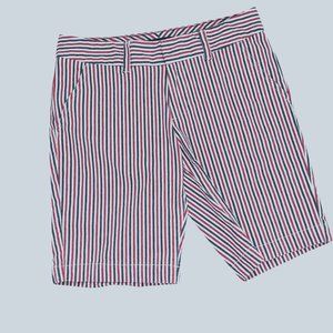 Tommy Hilfiger Striped Red, White, Blue Shorts Size 2